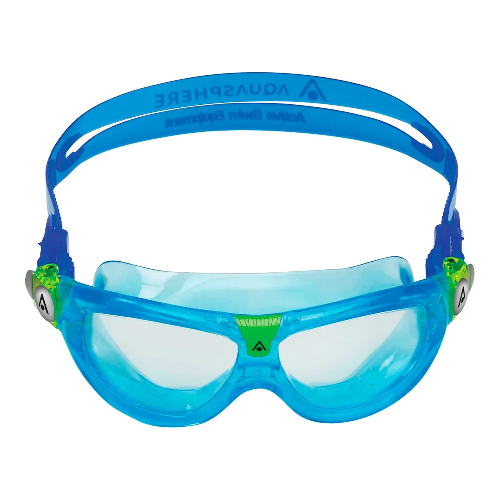 Aqua Sphere Seal Kid 2 Schwimmmaske für Kinder in Hellblau mit klaren Gläsern